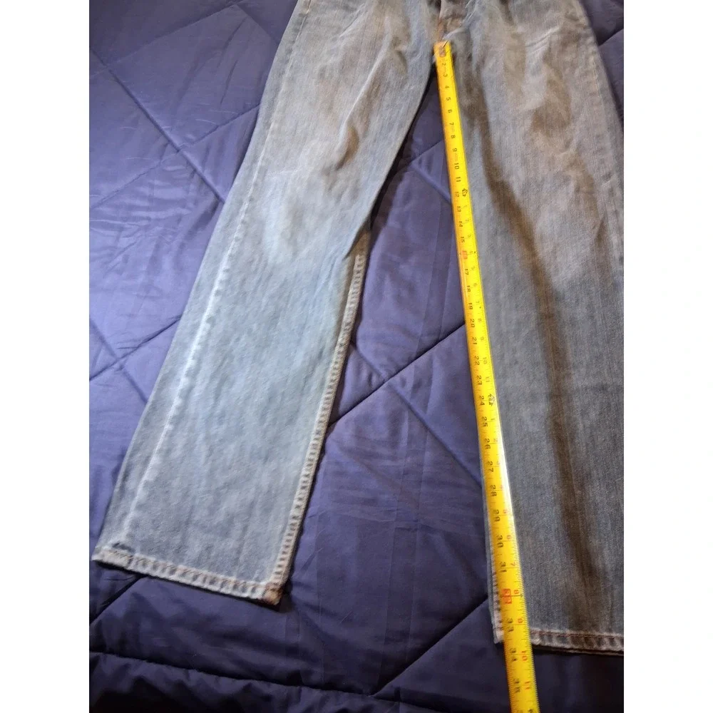 Levis 559 Relaxed Straight Leg Jeans Mens 34x34 Blue Denim Medium Wash